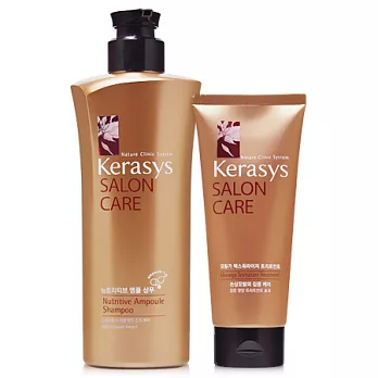 可瑞絲 Kerasys 毛髮深層修護洗髮乳 470ml+天然草本滋養護髮霜 200ml