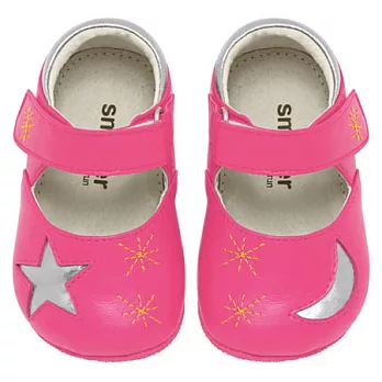 Smaller小外出鞋-星星與月亮-粉12-18M