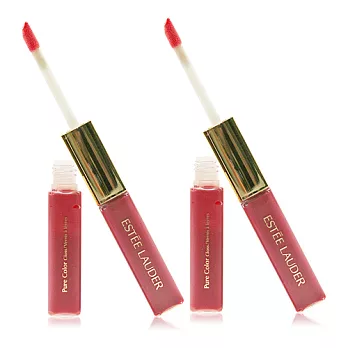 ESTEE LAUDER雅詩蘭黛 純色晶灩雙頭唇蜜#4+#26(4.2MLx2)二入