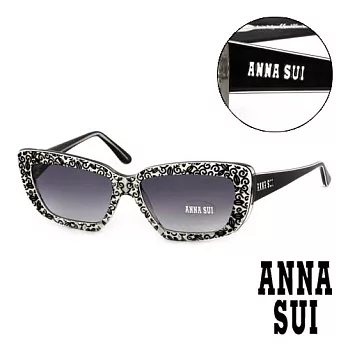 【Anna Sui】日本安娜蘇 魔幻時尚立體精雕造型太陽眼鏡(黑) AS52601黑