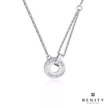【BENITY】永恆之名316L德鋼女項鍊