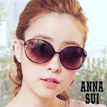 【ANNA SUI 】典雅白鑽紅蝴蝶造形眼鏡 AS866C700