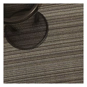 chilewich skinny stripe shag - big mat 室內外地墊(蘑菇)