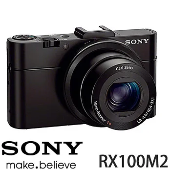 【公司貨】SONY 新力 RX100M2 2020萬畫素 F1.8大光圈 類單眼相機 加贈《原廠電池、硬式保護貼、章魚小腳架、5合1數位清潔組》