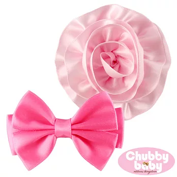 Chubby Baby巧比貝比嬰幼童髮夾 組合(A)