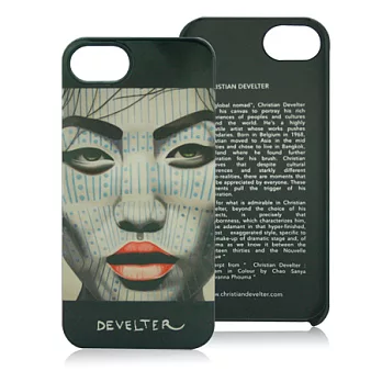 CHRISTIAN DEVELTER 彩繪iPhone5/5s保護殼-Ngagan Chin
