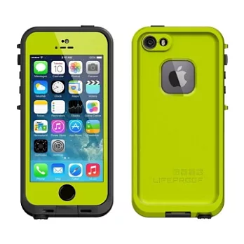 LIFEPROOF 最新 f r ē系列 超強保護殼(防水防雪防震防泥) for Apple iPhone 5S / 5萊姆黃