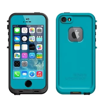 LIFEPROOF 最新 f r ē系列 超強保護殼(防水防雪防震防泥) for Apple iPhone 5S / 5湖水綠