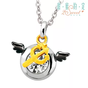 甜蜜約定金飾 ♥壞惡魔♥ 金加鋼墜