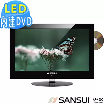 SANSUI山水 22吋FHD LED多媒體光碟式液晶電視(SED-2201)