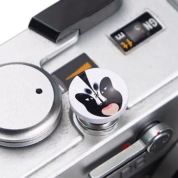 Cam in 創意臉譜凹面快門按鈕(共三色)CAM9201/粉白色