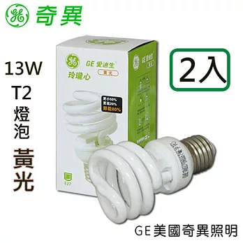 奇異T2玲瓏心13W 白黃2入組