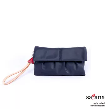 satana - 輕巧型手拿包 - 墨藍色