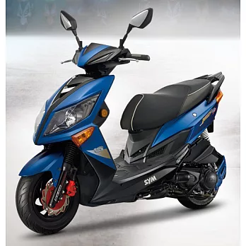 SYM 三陽機車 JET POWER EVO 4V 125 碟煞 五期噴射消光藍