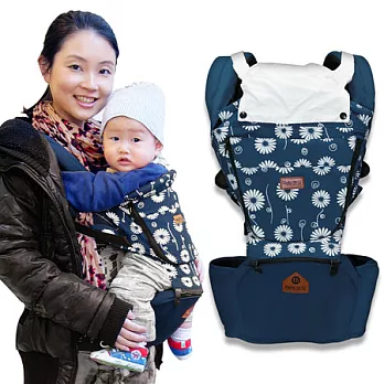【LOG樂格】Ubela 多功能嬰兒腰凳揹帶 -藏青款