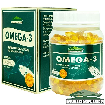 即期良品《澳洲Nature’s Queen》深海魚油膠囊150顆