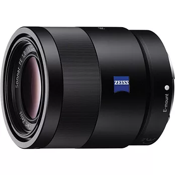 (平行輸入)SONY 卡爾蔡司 Sonnar T* FE 55mm F1.8 ZA 定焦鏡頭-送彩色薄框UV濾鏡