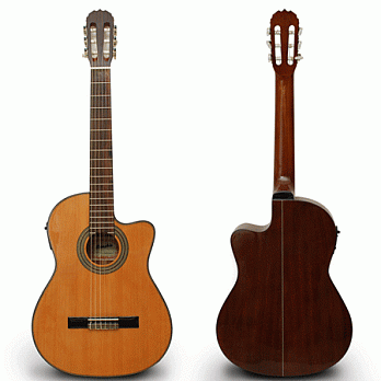 美國大廠 Memphis 四段EQ含調音器 單板紅松 古典吉他(39吋) 贈吉他厚袋+6配件