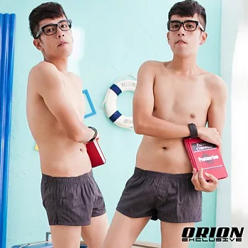 【Kiasma】時尚低腰短版居家褲(暗黑條)XL暗黑條