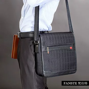 Fanste_梵仕特 尊尚風 多功能商務包-003黑色