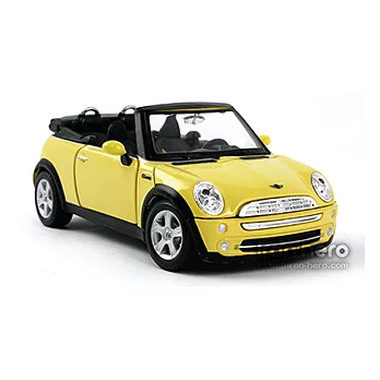 【iron-hero】Maisto 原廠授權 MINI COOPER CABRIO 跑車模型