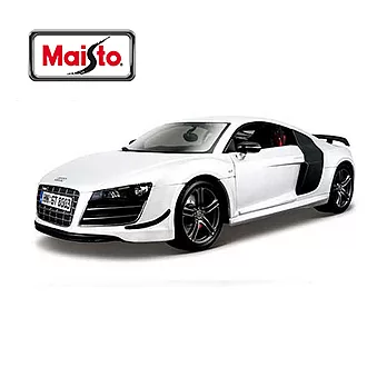 【iron-hero】Maisto 原廠授權 Audi R8 GT 跑車模型 - 白