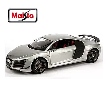 【iron-hero】Maisto 原廠授權 Audi R8 GT 跑車模型 - 銀