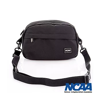 NCAA - 旅行小包 肩腰二用素面隨身小包 - 飛飛黑