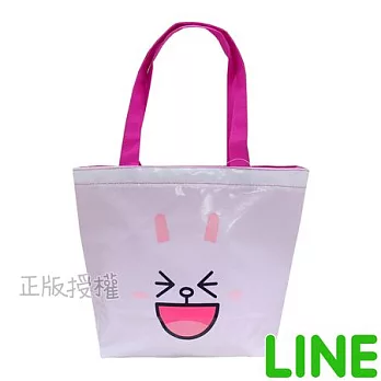 【LINE FRIENDS】㊣版授權 造型萬用收納袋(三款)白色兔兔款