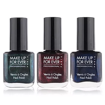 MAKE UP FOR EVER BLACK TANGO挑逗指甲油-Black With Red Highlights 黑舞紅(7.5ml)