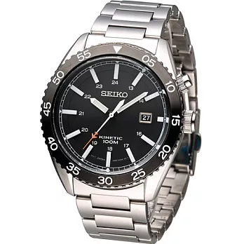 精工 SEIKO Kinetic 機器戰警 時尚腕錶 5M82-0AH0D SKA617P1
