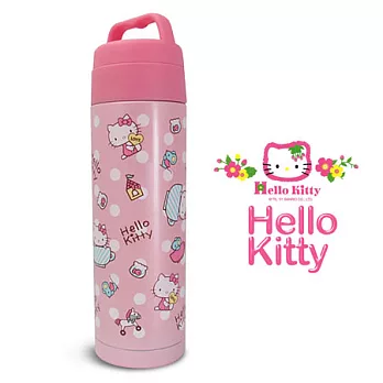 Hello Kitty 不鏽鋼350cc提把保溫瓶