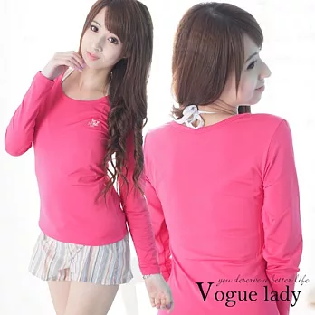 【VOUGE LADY】暖暖秋冬保暖發熱衣系列(桃)S桃