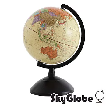 【SkyGlobe】8吋仿古發光塑膠底座地球儀(中文版)