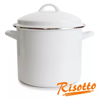 RISOTTO 典雅象牙白-琺瑯雙耳湯鍋5L