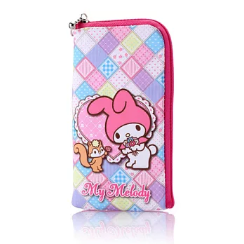 美樂蒂Melody錦綸布仕女型手機包(朋友)-L