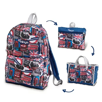 deya ESCAPE探索系列 三合一多功能折疊後背包牛津