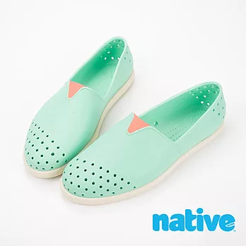 native VERONA 懶人晴雨休閒鞋(男/女)25潛水綠