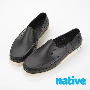 native HOWARD 晴雨帆船鞋(男/女)23墨魚黑