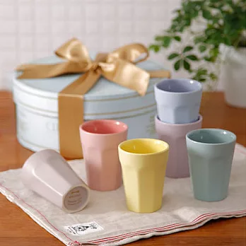 IDEA 馬卡龍點心杯(霧面、6入)