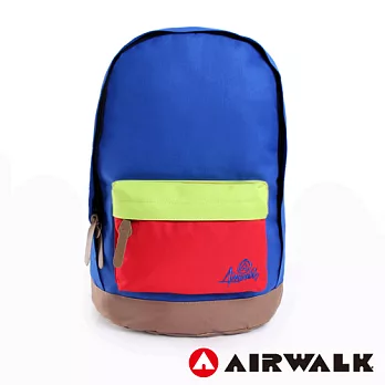 【美國 AIRWALK】玩色狂熱14”筆電輕型後背包-男火熱紅