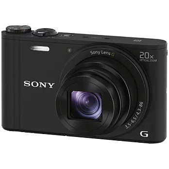 (公司貨)SONY WX350 內建WIFI 20倍光學手持夜拍機-送相機專用攜行包黑色