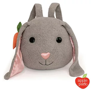 【 美國 Apple Park 】有機棉玩偶造型背包 -胡蘿蔔長耳