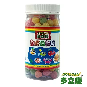 《多立康》 魚肝油軟糖(有效日期：2015.03.05)(300g/瓶)