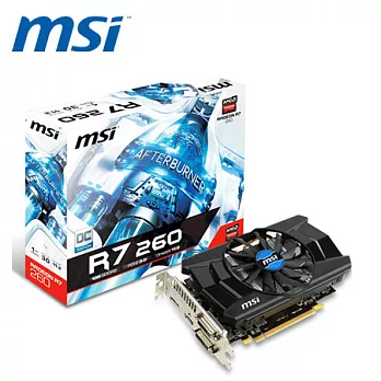 MSI 微星 R7 260X 2GD5 OC 顯示卡