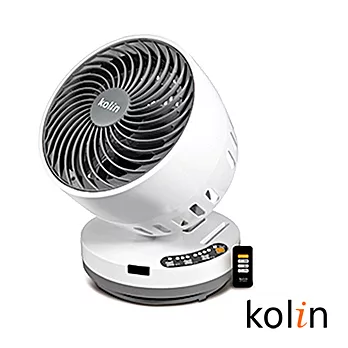 歌林Kolin-9吋超靜音遙控循環扇(KFC-MN907S)