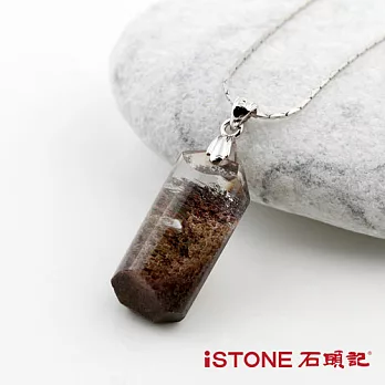 石頭記 綠幽靈水晶項鍊-招財好運8.1ga