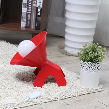 【H&D】PUPPY帕皮狗狗趣味造型桌燈紅色