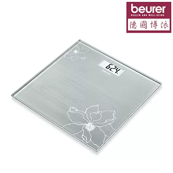 德國博依beurer-典雅花卉玻璃體重計 GS10 / GS-10