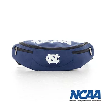 NCAA - 運動小腰包 三角眼北卡LOGO隨身萬用小腰包 - 素深藍